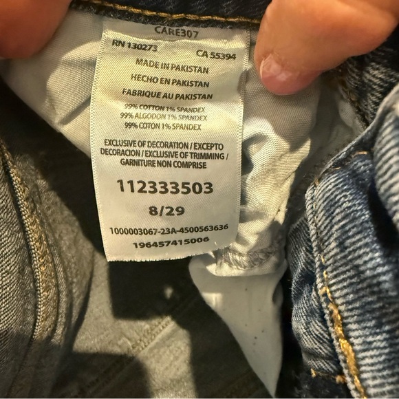 Wrangler High Rise Rodeo Straight Crop Jeans | Vintage Wash | Size 8/29 Cropped - Picture 4 of 13